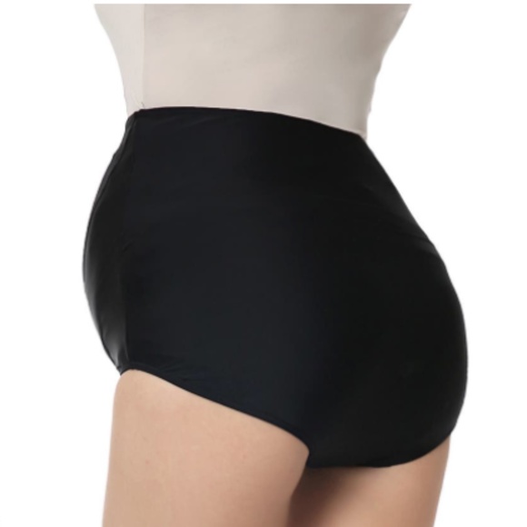 SOLD - KIMI + KAI Swim KORTNEY SUPPORT Maternity BIKINI Bottom BLACK Small NEW - Picture 3 of 9